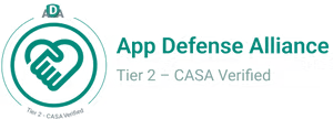 App Defense Alliance Tier 2 CASA verified Logo